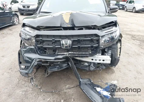 2024 Honda Ridgeline Black Edition из США, поврежденный, VIN 5FPYK3F83RB012452